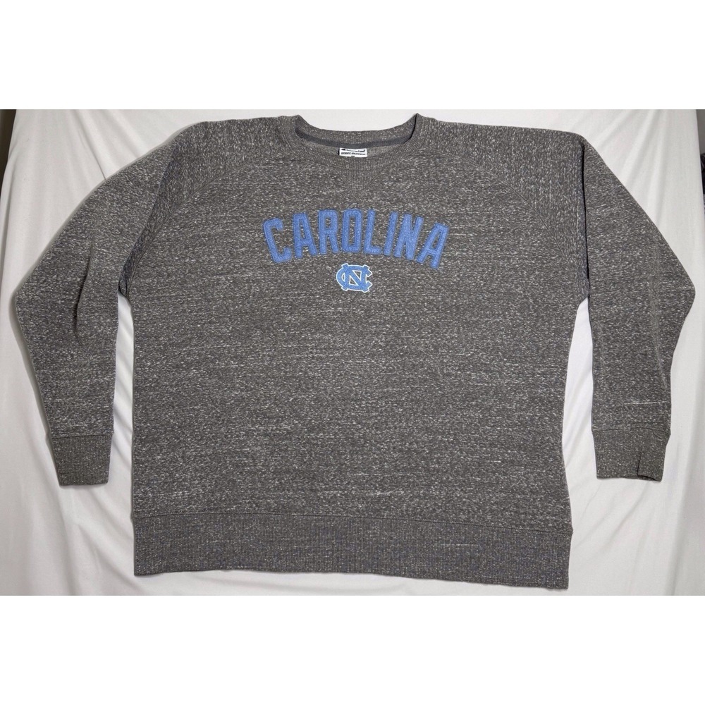 North Carolina‎ Tar Heels Champion Heathered Gray Pullover Mens Size 2XL